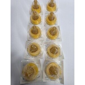 Abbott Nutrition Similac Slow Flow Nipple & Ring, R, L53894H,  (pack of 5)